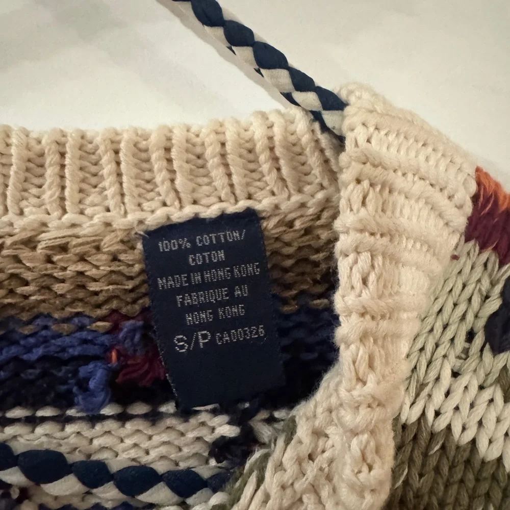 Funky cotton knit sweater - Picture 2 of 4